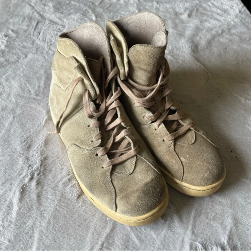 Nike | Shoes | Nike Air Jordan Westbrook Tan Suede Hightop  display picture 2